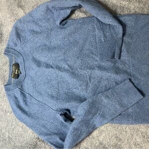 Banana Republic Italian Merino Yarn by Baruffa Blue, Women's Size S